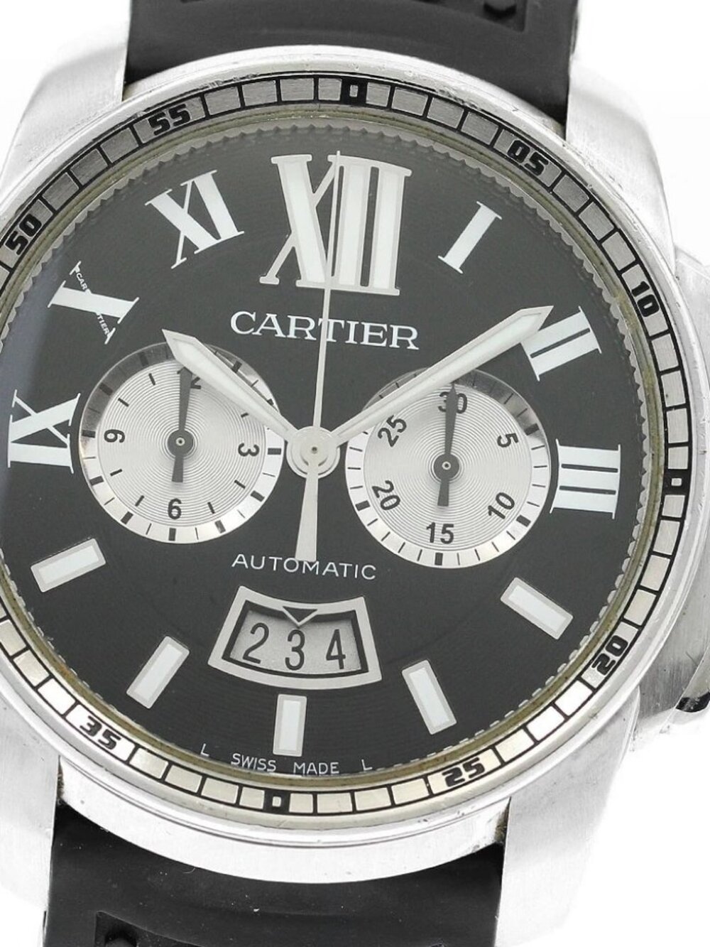 CARTIER Calibre de Cartier W7100060 Chronograph Automatic Men's Watch